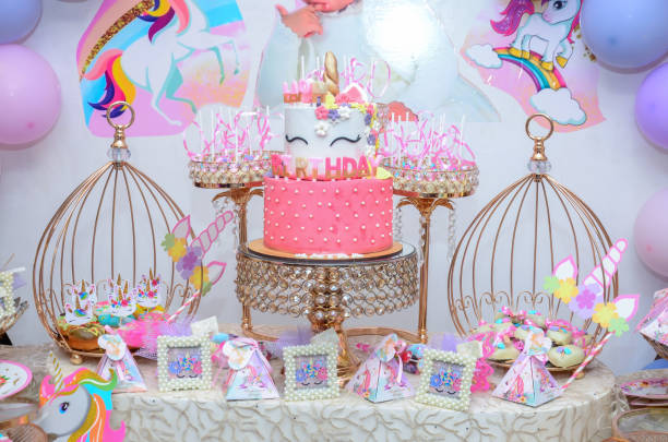 unicorn theme kid's party